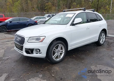 2014 Audi Q5 2.0T Premium из США, поврежденный, VIN WA1LFAFP2EA073355